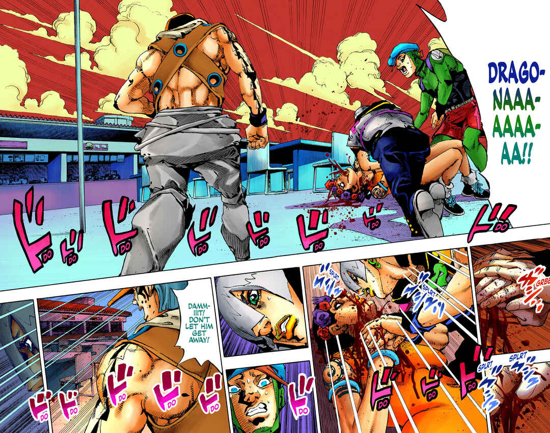 JoJo no Kimyou na Bouken Dai-9-bu: The JOJOLands Color-ban Chapter 10 - Page 35