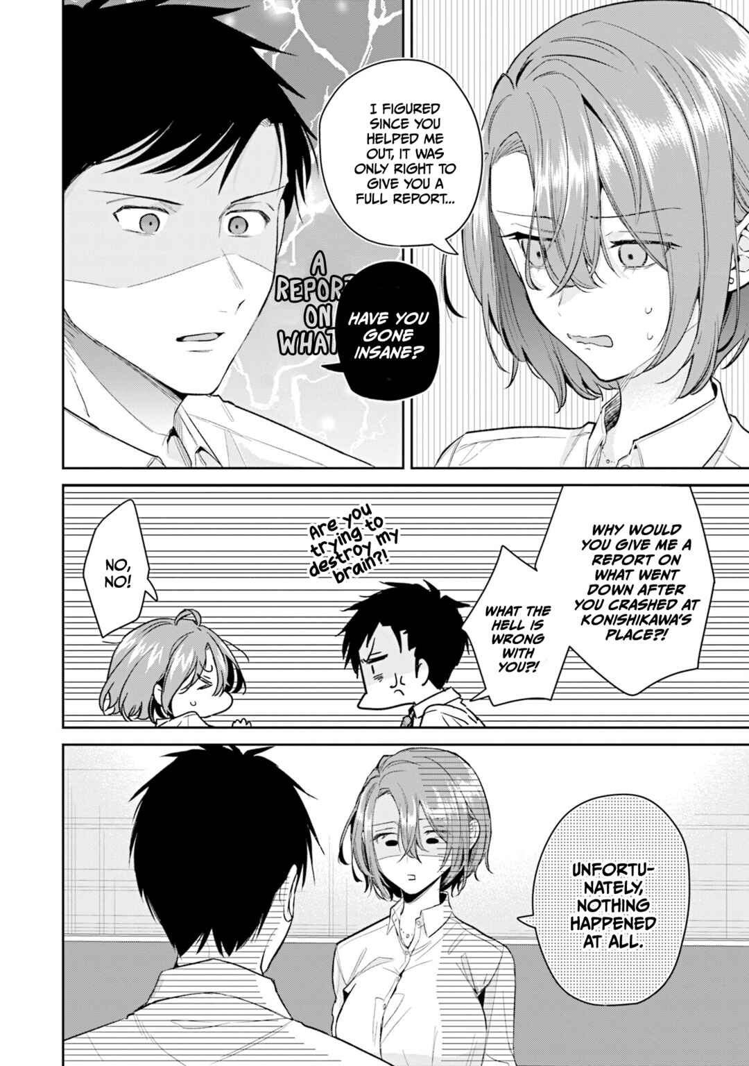 Misato-san wa Amasugi Joushi ni Chotto Kibishii Chapter 34 - Page 10