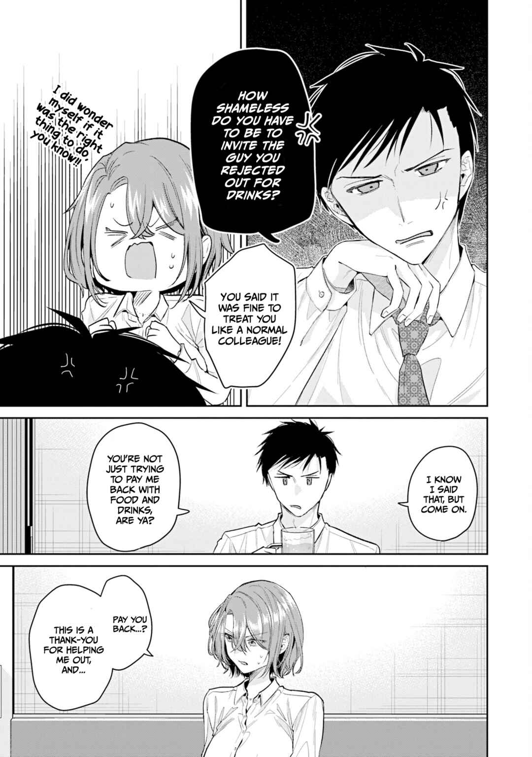 Misato-san wa Amasugi Joushi ni Chotto Kibishii Chapter 34 - Page 9