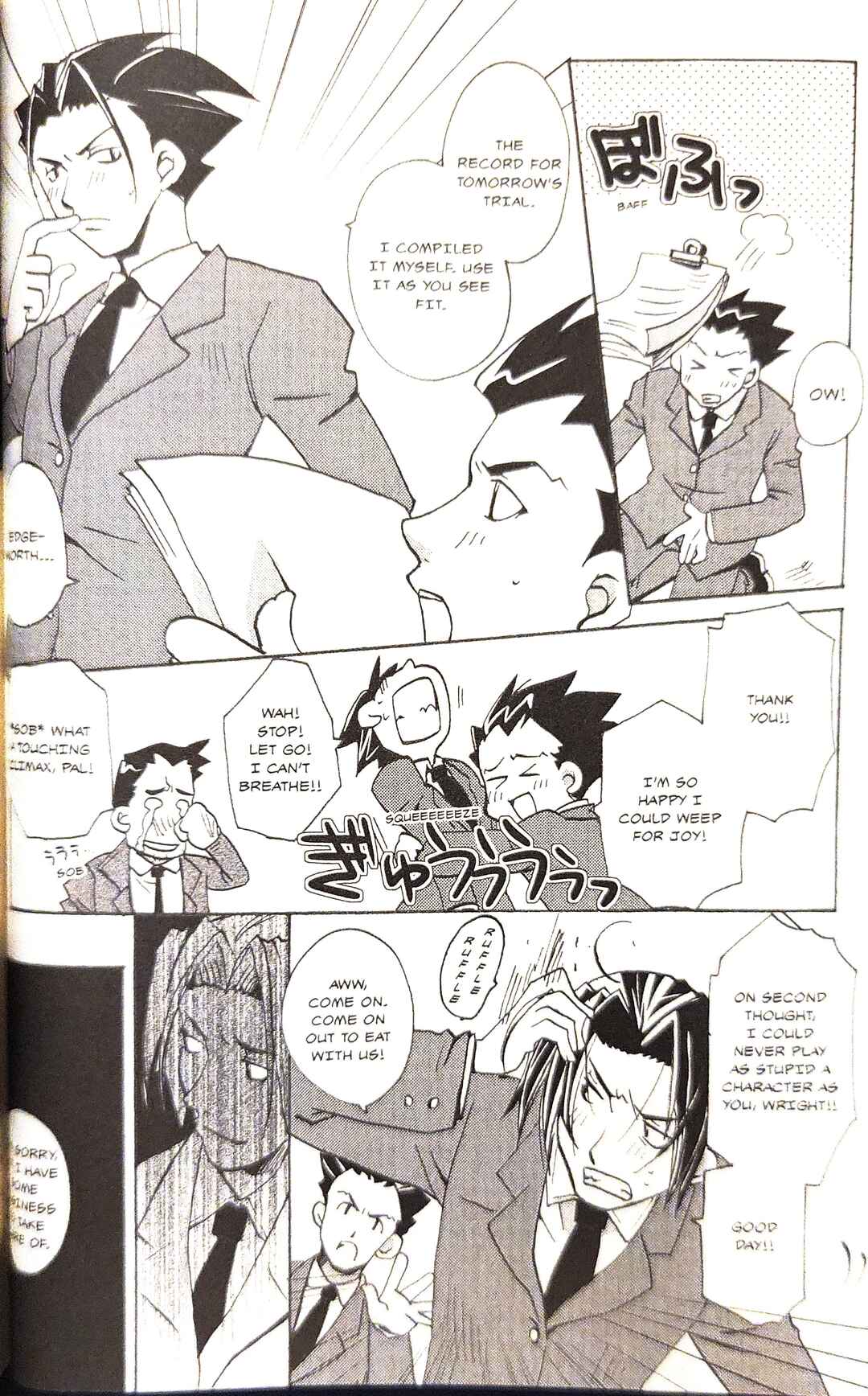 Gyakuten Saiban Official Anthology Comic: Naruhodou-hen Chapter 5 - Page 10