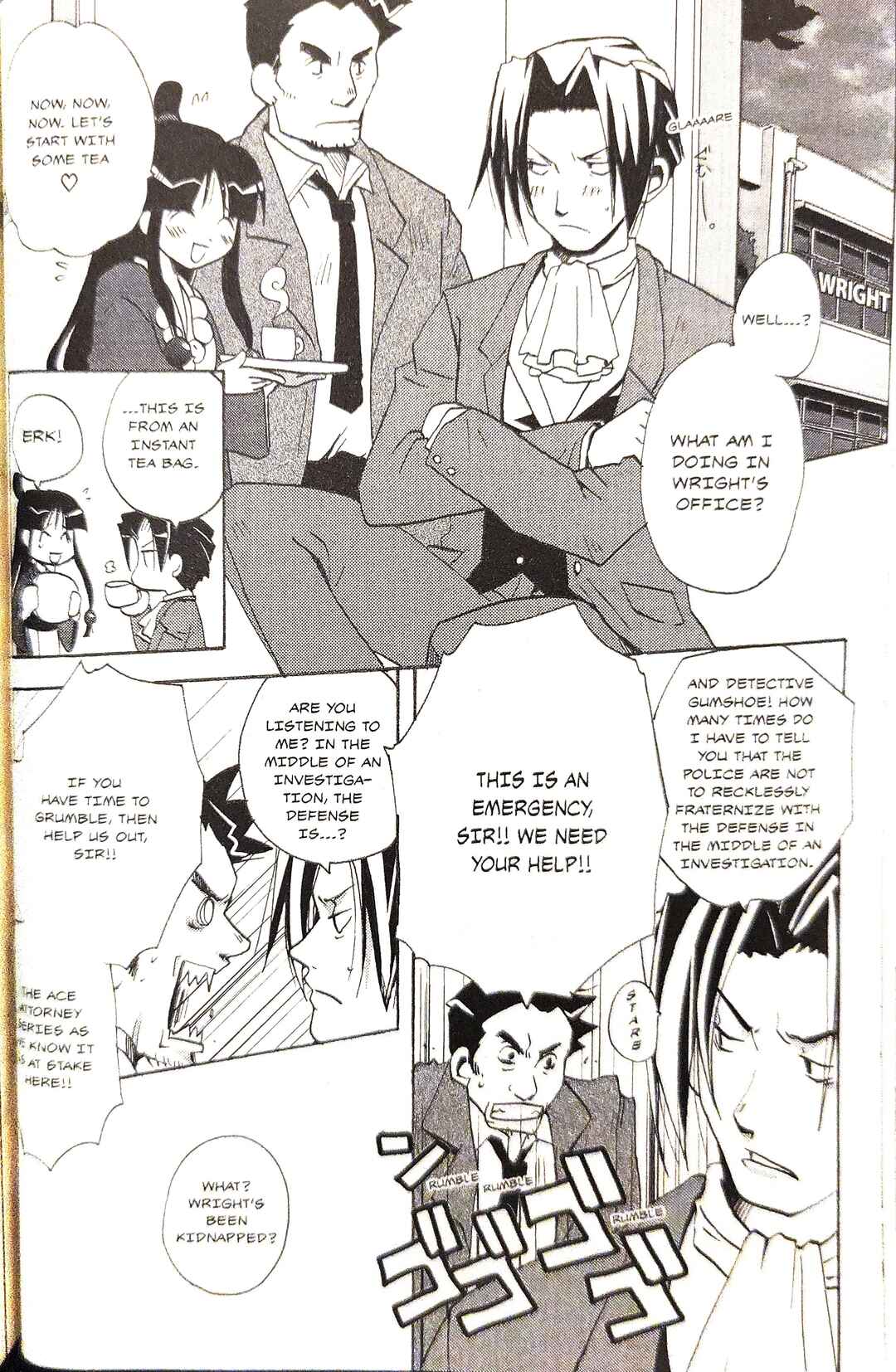 Gyakuten Saiban Official Anthology Comic: Naruhodou-hen Chapter 5 - Page 2