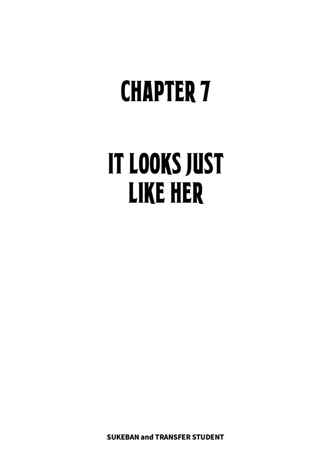 Sukeban to Tenkousei Chapter 7 - Page 1