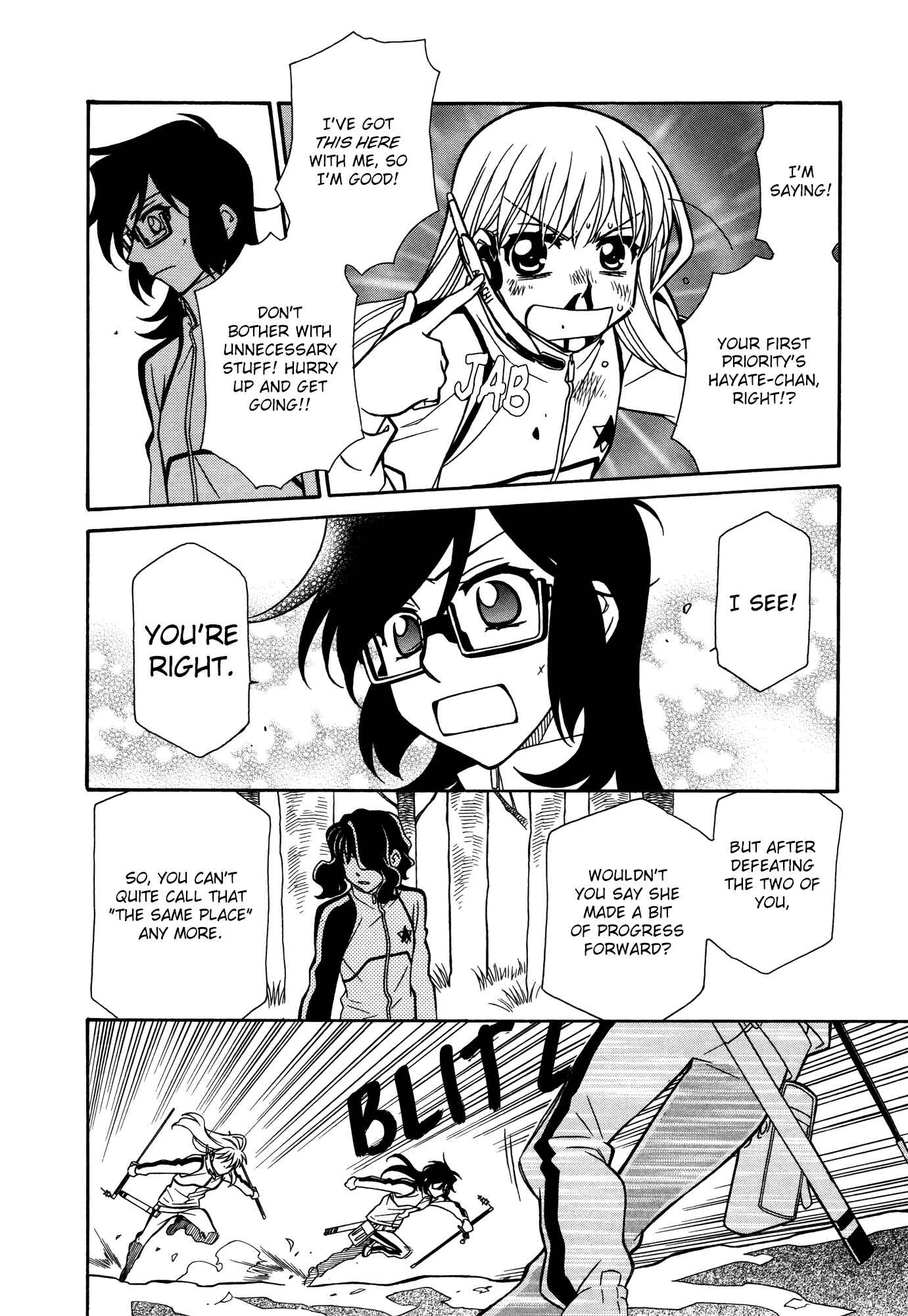 Hayate x Blade Chapter 65 - Page 18