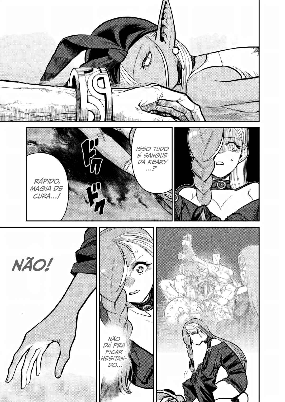 Abandoned: Tsuyosugite Buki ga Kowareru Yuusha to Buki Shokunin no Elf Chapter 27 - Page 3