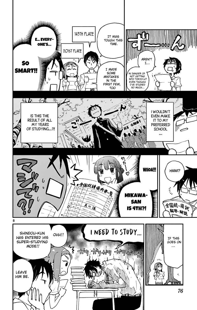 Amano Megumi wa Sukidarake! Chapter 4 - Page 8