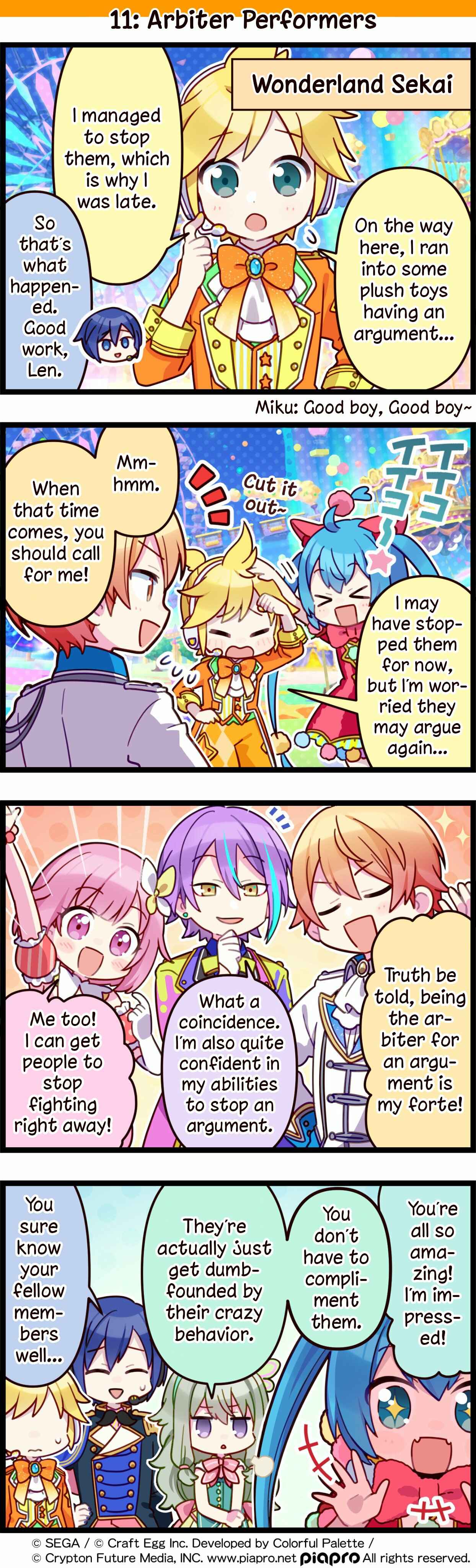 Sekai no 4koma Chapter 11 - Page 1