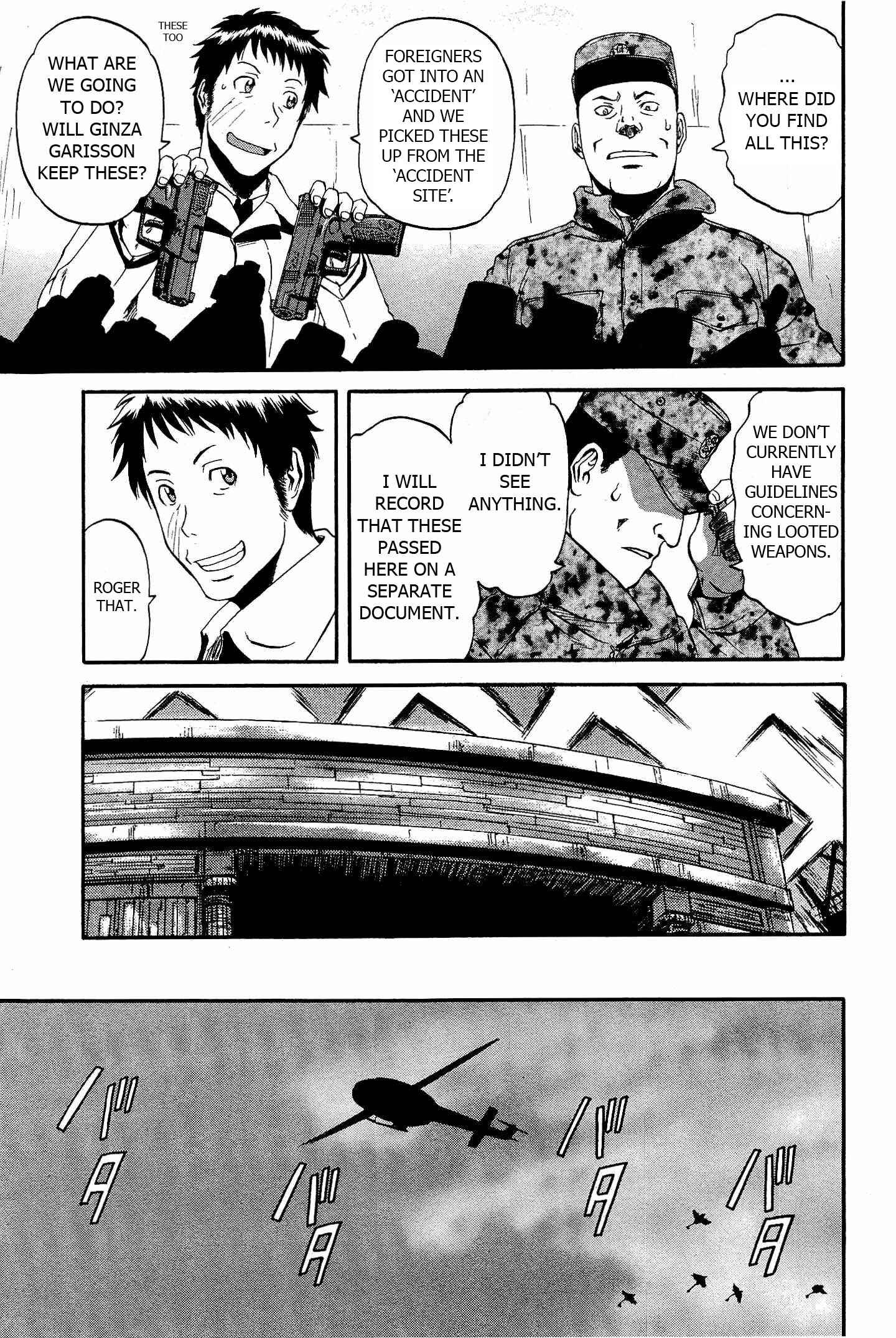 GATE - Jieitai Kanochi nite, Kaku Tatakaeri Chapter 24 - Page 27