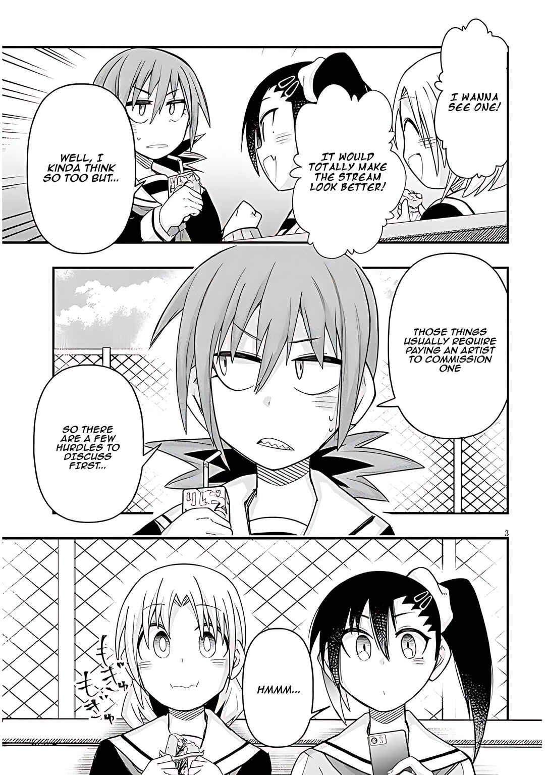 GaCen Shoujo to Ibunka Kouryuu Chapter 84 - Page 4