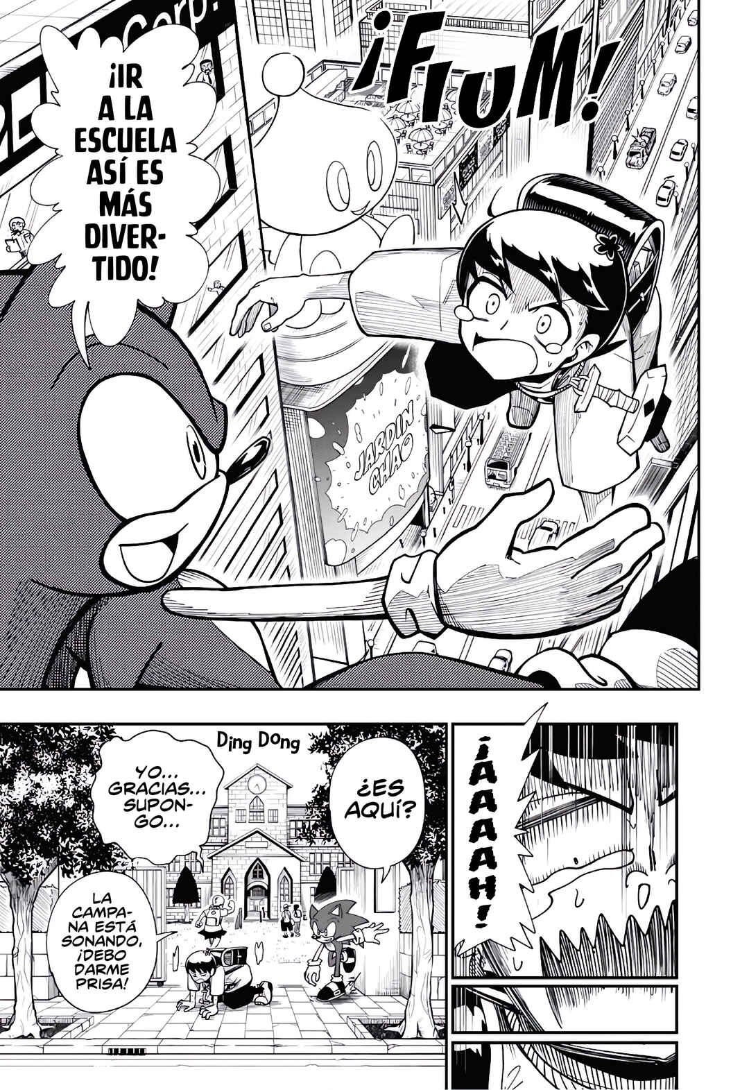Sonic to Yuuki no Tsurugi Chapter 2 - Page 10