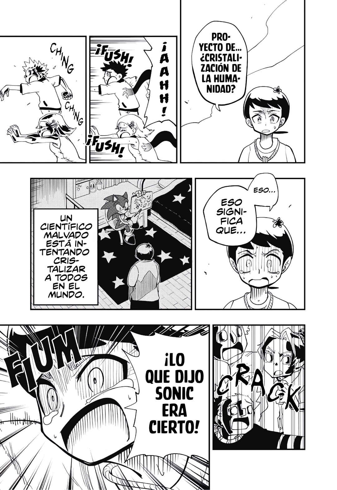 Sonic to Yuuki no Tsurugi Chapter 2 - Page 20