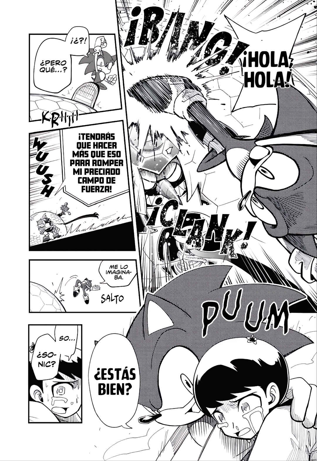 Sonic to Yuuki no Tsurugi Chapter 2 - Page 23