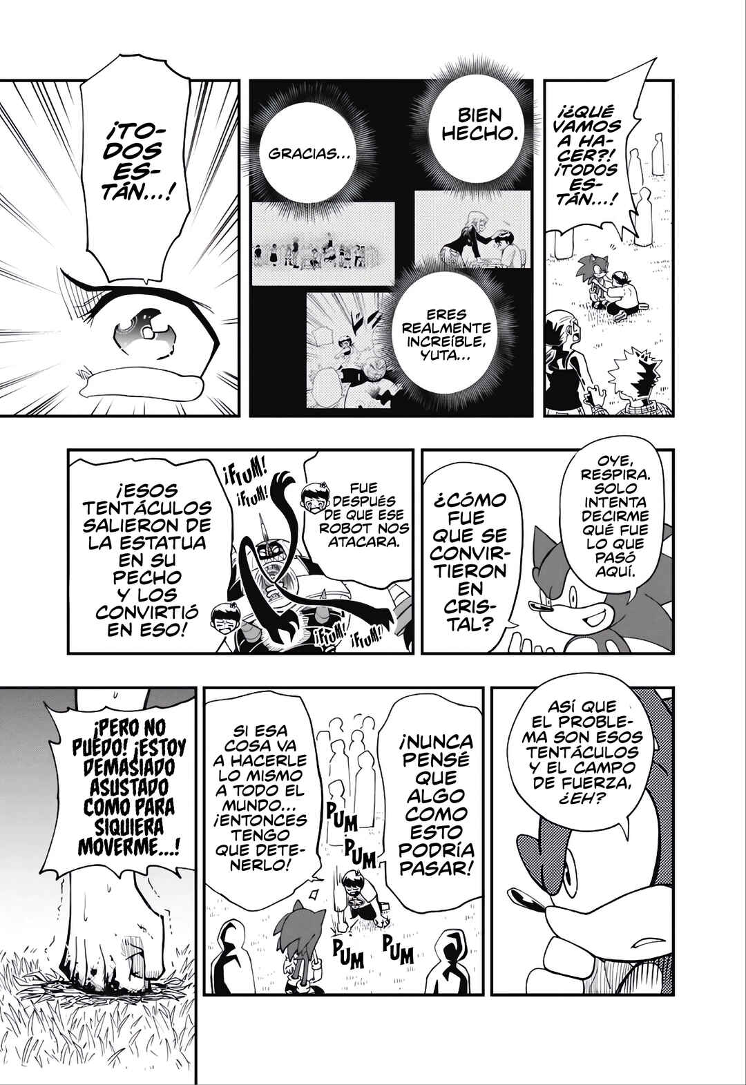 Sonic to Yuuki no Tsurugi Chapter 2 - Page 24