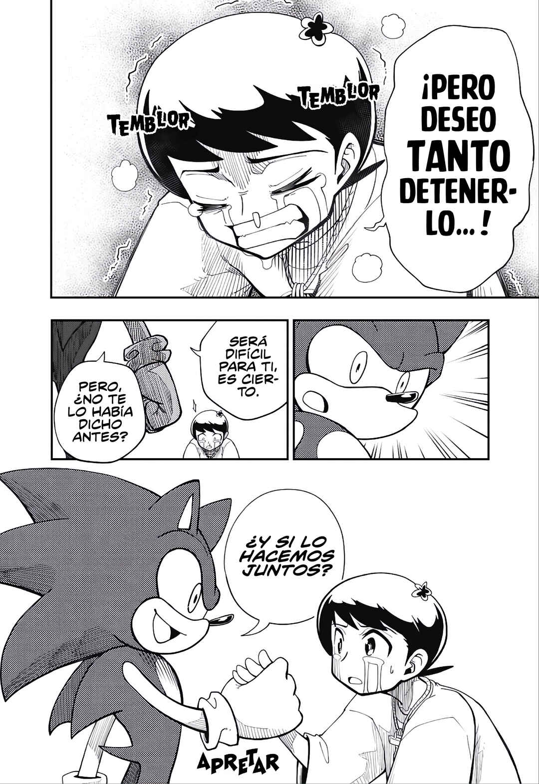 Sonic to Yuuki no Tsurugi Chapter 2 - Page 25