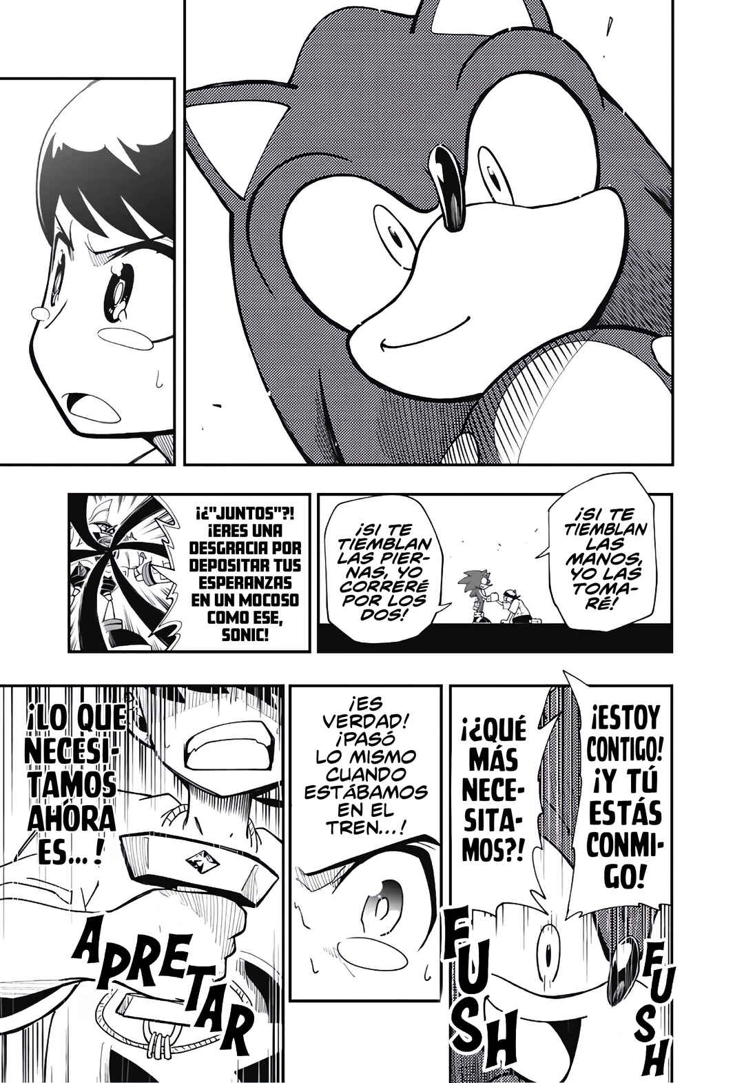 Sonic to Yuuki no Tsurugi Chapter 2 - Page 26