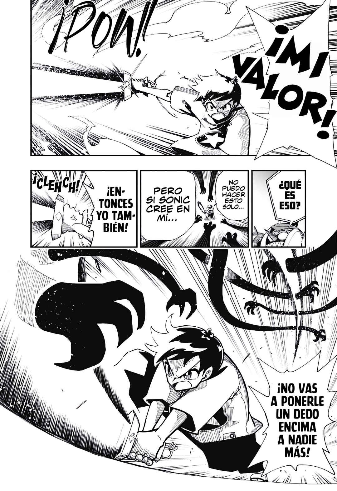Sonic to Yuuki no Tsurugi Chapter 2 - Page 27