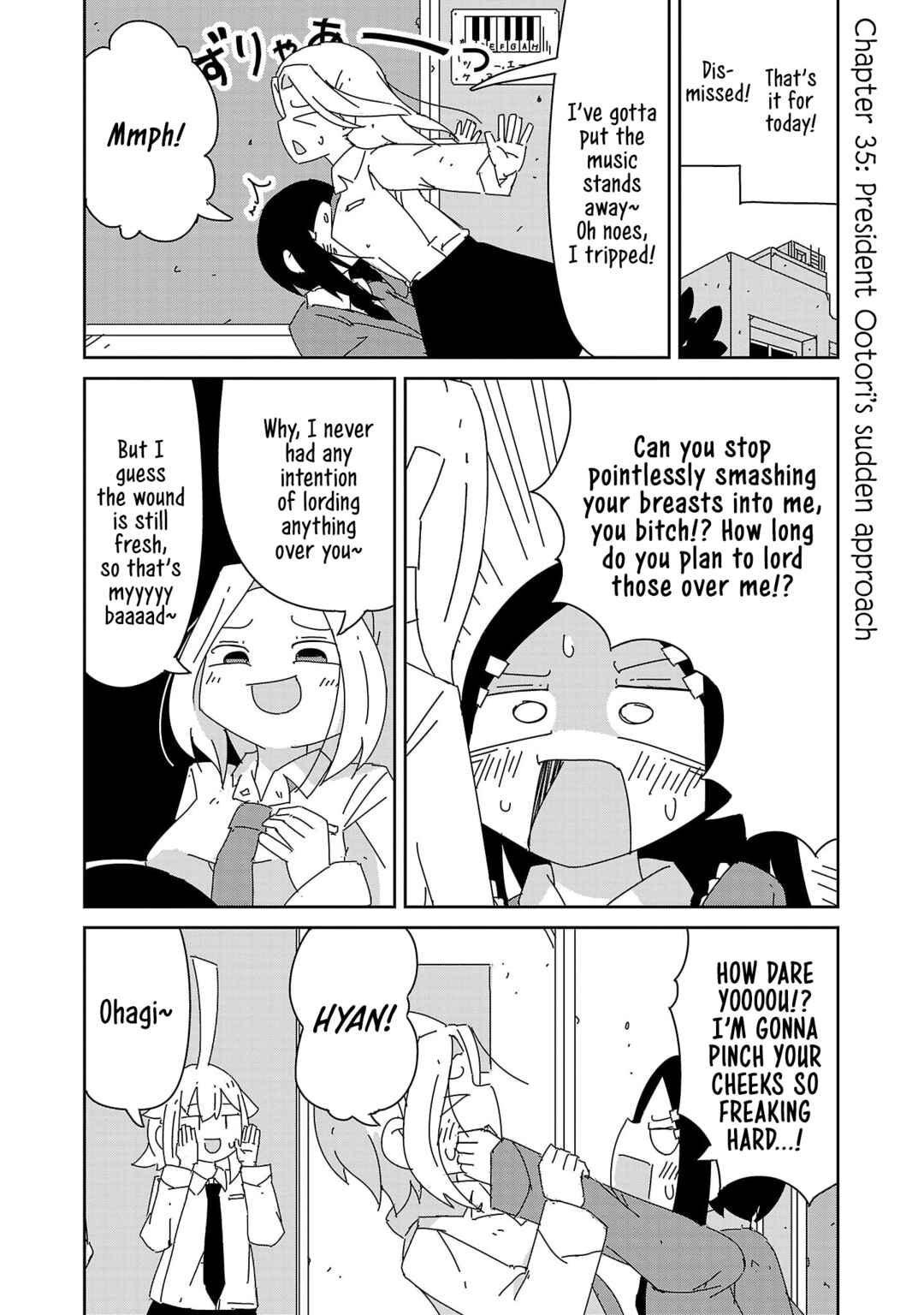Hagino-san Wants to Quit the Wind Ensemble Chapter 35 - Page 1