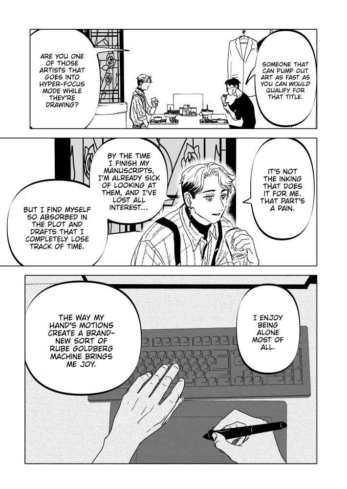 Urekko Mangaka x Utsubyou Mangaka Chapter 20 - Page 3