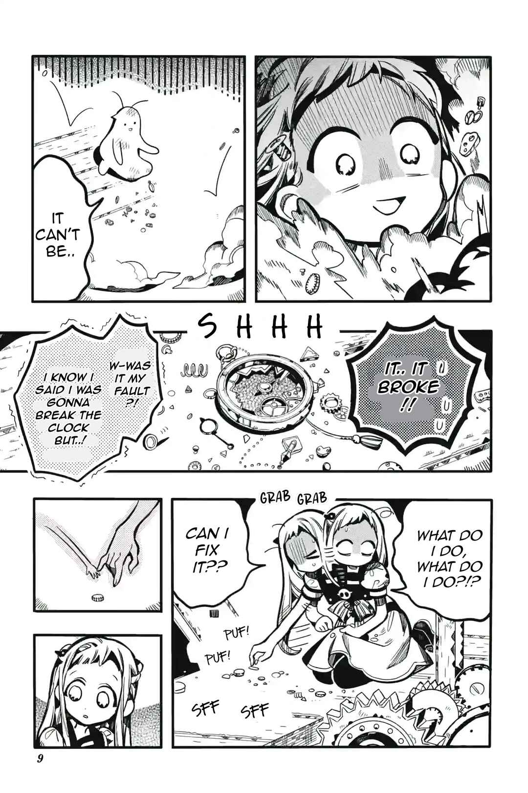 Jibaku Shounen: Hanako-kun Chapter 123 - Page 9