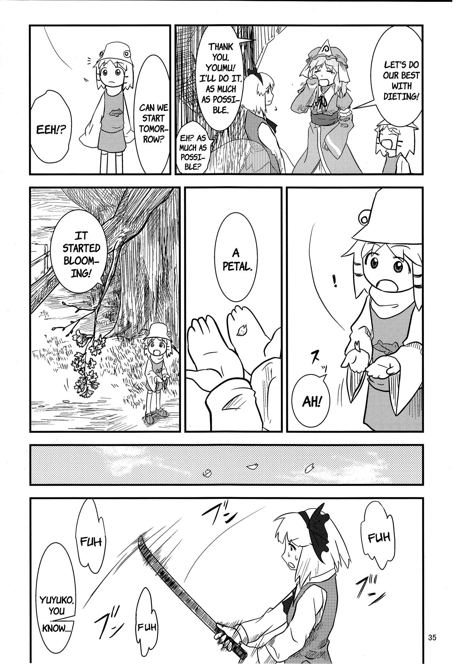 Touhou - Suwakoto! (Doujinshi) Chapter 9 - Page 34
