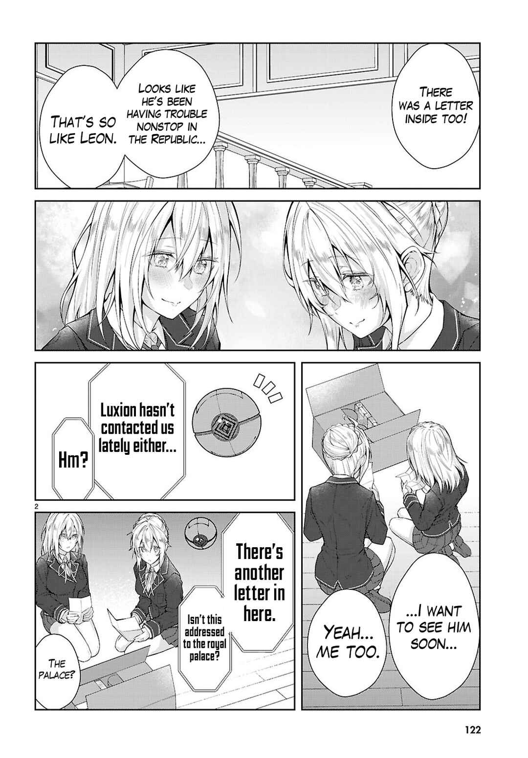 Otome Game Sekai wa Mob ni Kibishii Sekai desu (Kyouwakoku-hen) Chapter 6 - Page 3
