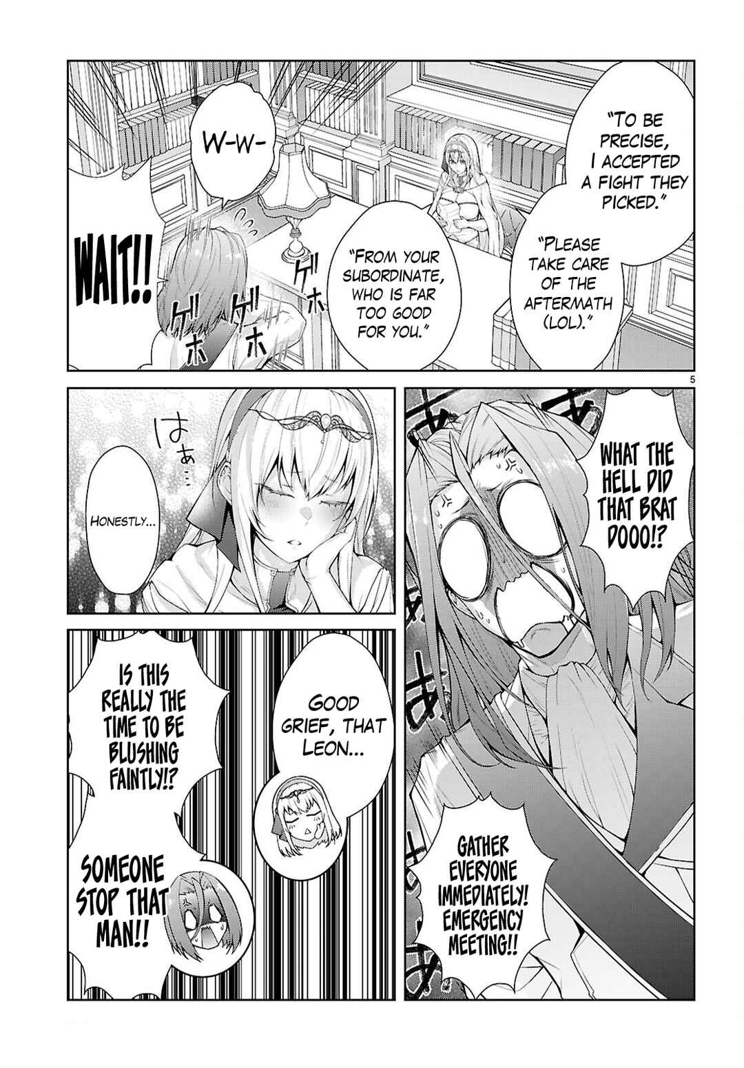 Otome Game Sekai wa Mob ni Kibishii Sekai desu (Kyouwakoku-hen) Chapter 6 - Page 6