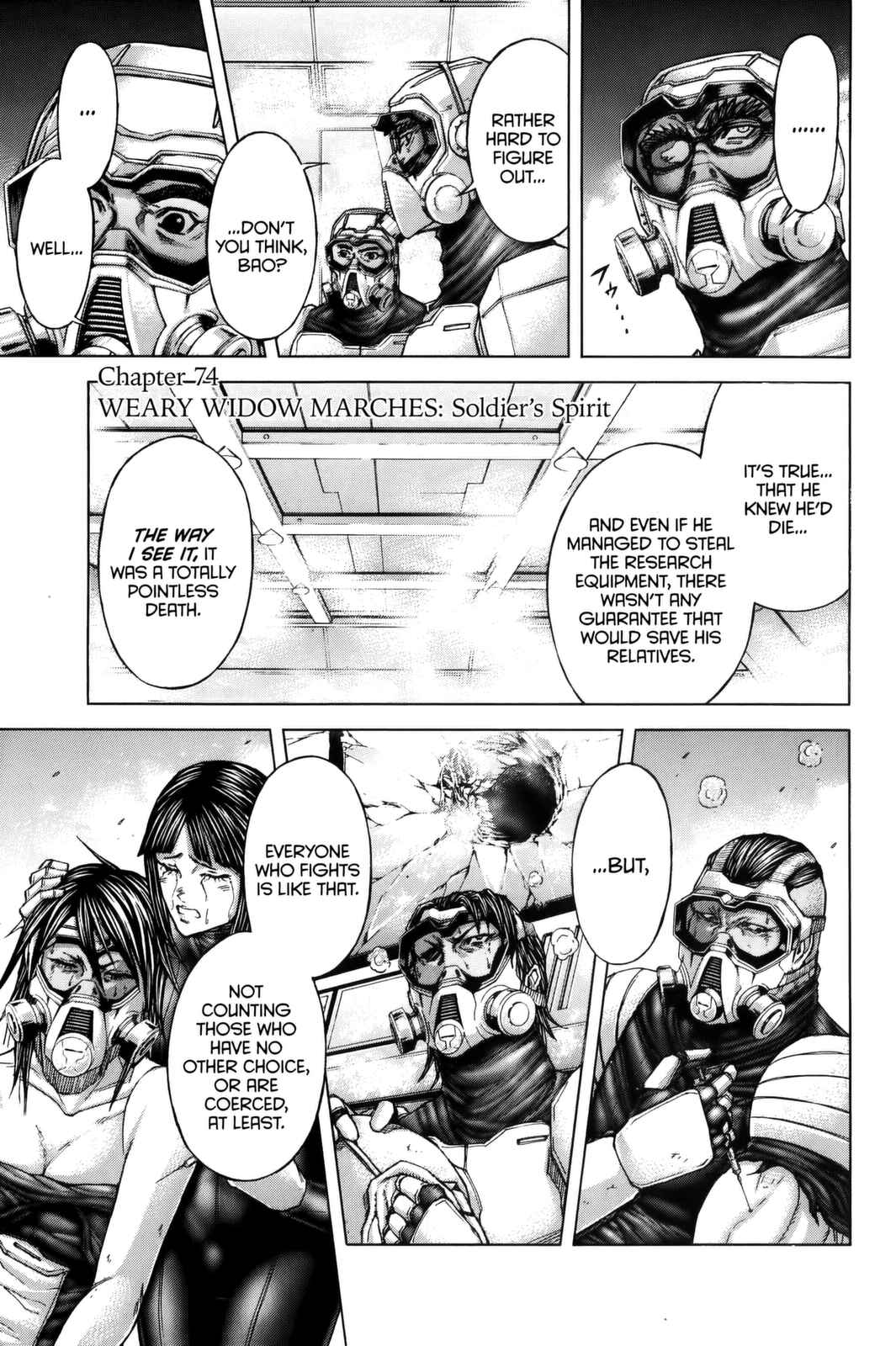 Terra Formars Chapter 74 - Page 1