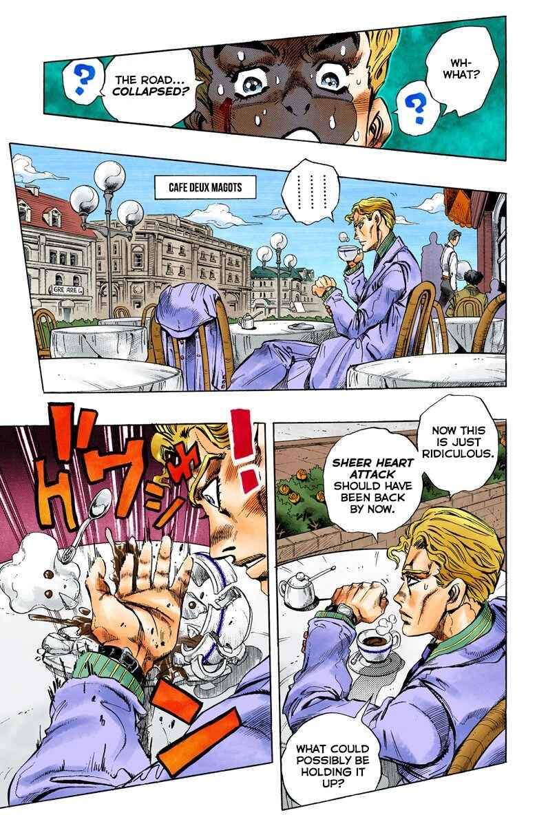 JoJo no Kimyou na Bouken: Part 4 - Diamond wa Kudakenai Color-ban Chapter 94 - Page 13