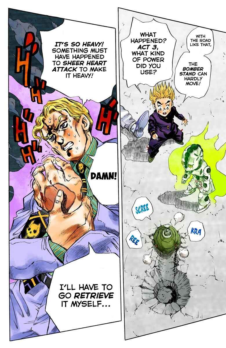 JoJo no Kimyou na Bouken: Part 4 - Diamond wa Kudakenai Color-ban Chapter 94 - Page 18