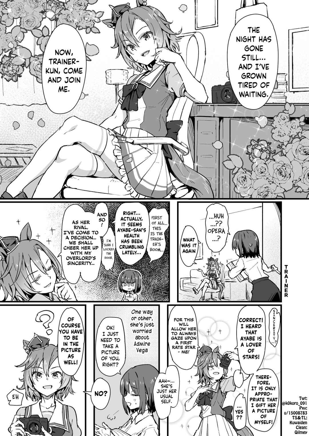 Uma Musume Pretty Derby - Admire Vega is Suki (Doujinshi) Chapter 7 - Page 1