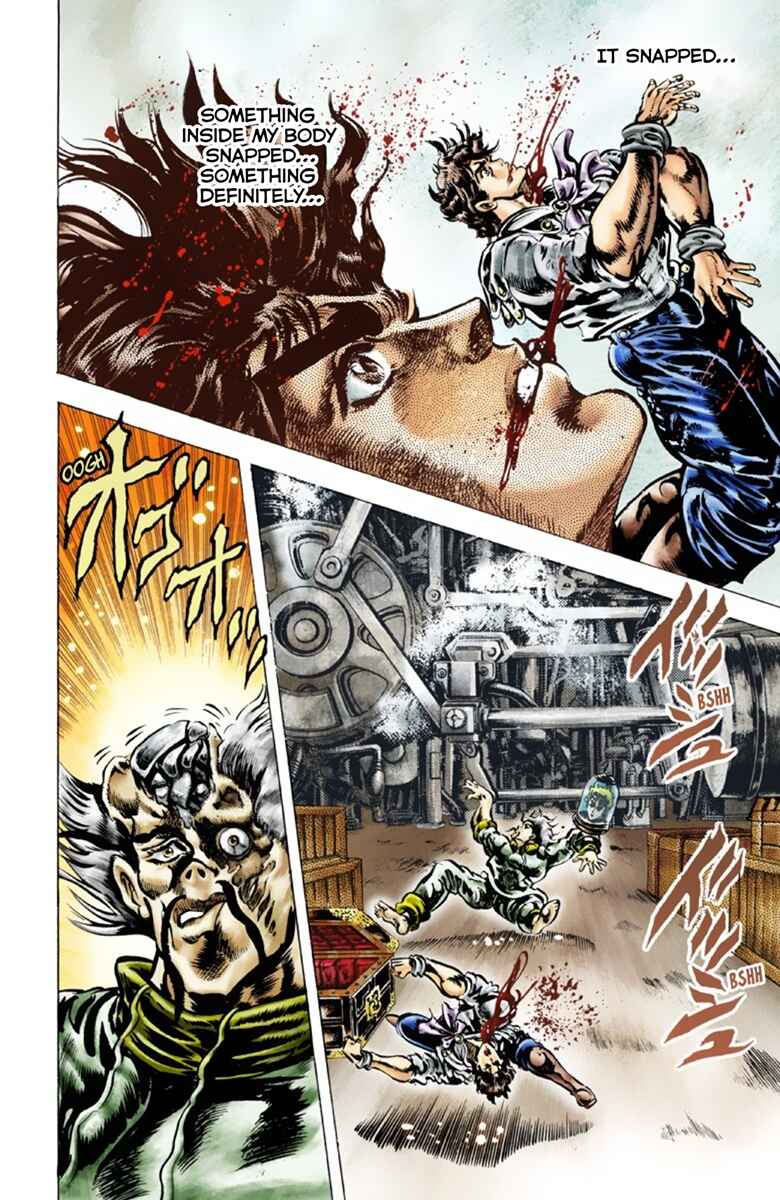 JoJo no Kimyou na Bouken: Part 1 - Phantom Blood Color-ban Chapter 43 - Page 14