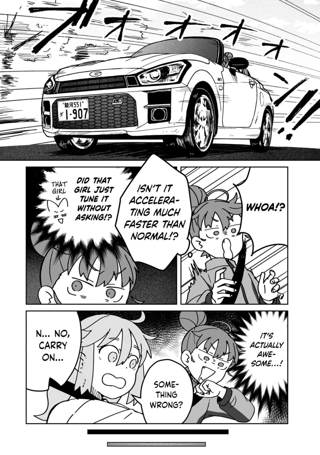 Open Car Girls Chapter 7 - Page 14