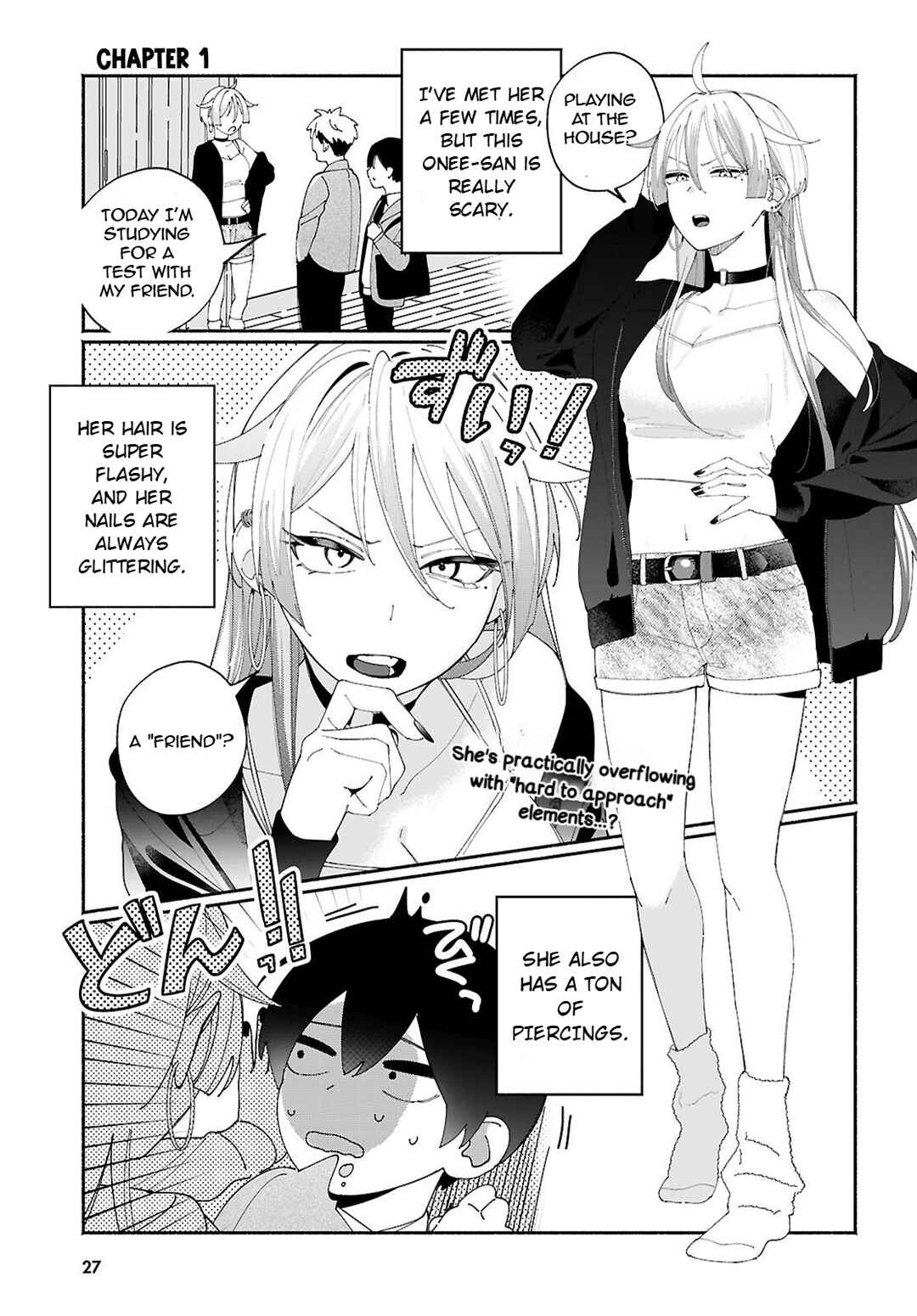 Tomodachi-nchi no Nee-chan ga Kowakute Ii Hito Chapter 1 - Page 3