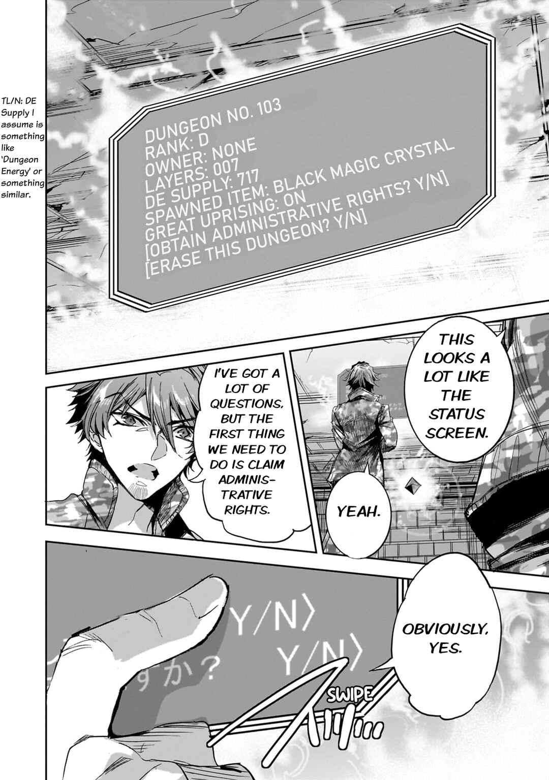 Dungeon Busters ~Chuunen Otoko desu ga Niwa ni Dungeon ga Shutsugen shita node Sekai wo Sukuimasu~ Chapter 25 - Page 24