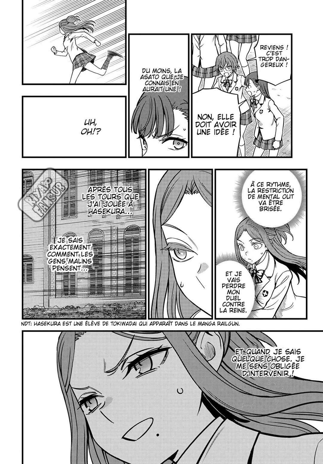 Toaru Majutsu no Index Gaiden - Toaru Kagaku no Mental Out Chapter 24.2 - Page 6