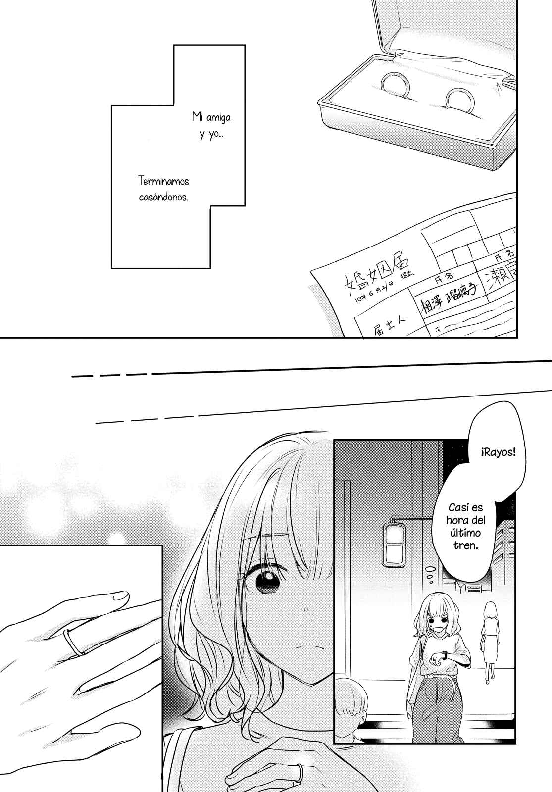 Onna Tomodachi to Kekkon Shitemita. Chapter 1 - Page 16