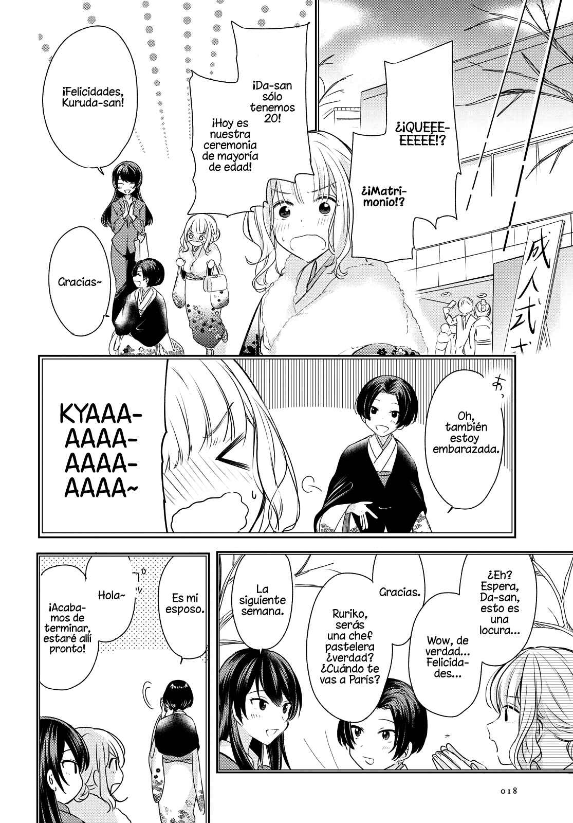 Onna Tomodachi to Kekkon Shitemita. Chapter 1 - Page 9