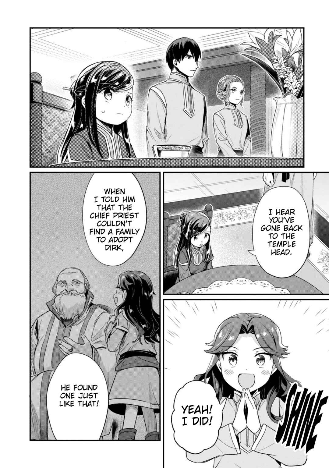 Honzuki no Gekokujou: Shisho ni Naru tame ni wa Shudan o Erandeiraremasen—Dai-2 Bu: Hon no Tamenara Miko ni Naru! Chapter 57 - Page 3