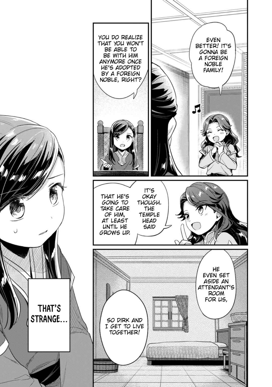 Honzuki no Gekokujou: Shisho ni Naru tame ni wa Shudan o Erandeiraremasen—Dai-2 Bu: Hon no Tamenara Miko ni Naru! Chapter 57 - Page 4