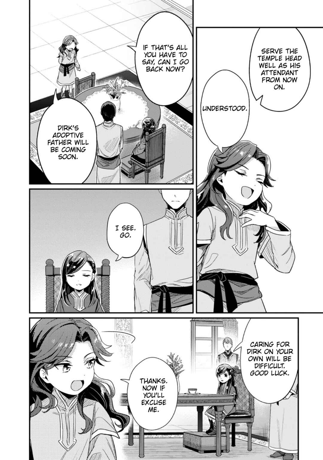 Honzuki no Gekokujou: Shisho ni Naru tame ni wa Shudan o Erandeiraremasen—Dai-2 Bu: Hon no Tamenara Miko ni Naru! Chapter 57 - Page 7