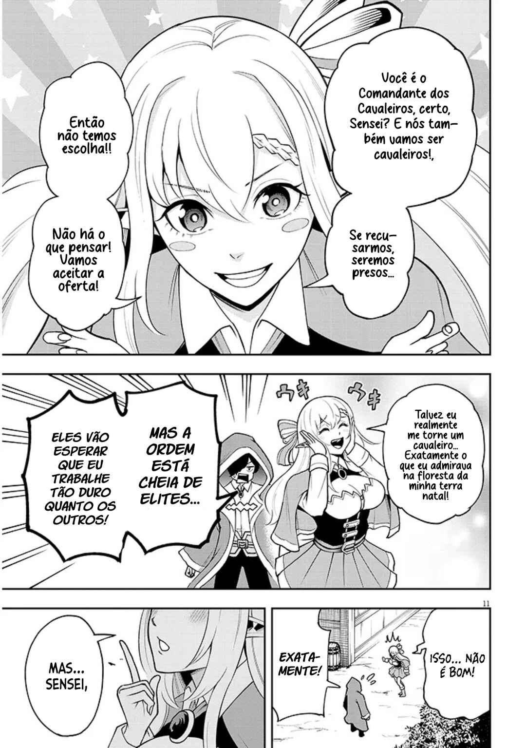 Eiyuu Onna Kishi ni Yuunou to Bareta Ore no Bijin Harem Kishidan - Gaikaku Hikume no Kijutsu Kishidan Chapter 8 - Page 12
