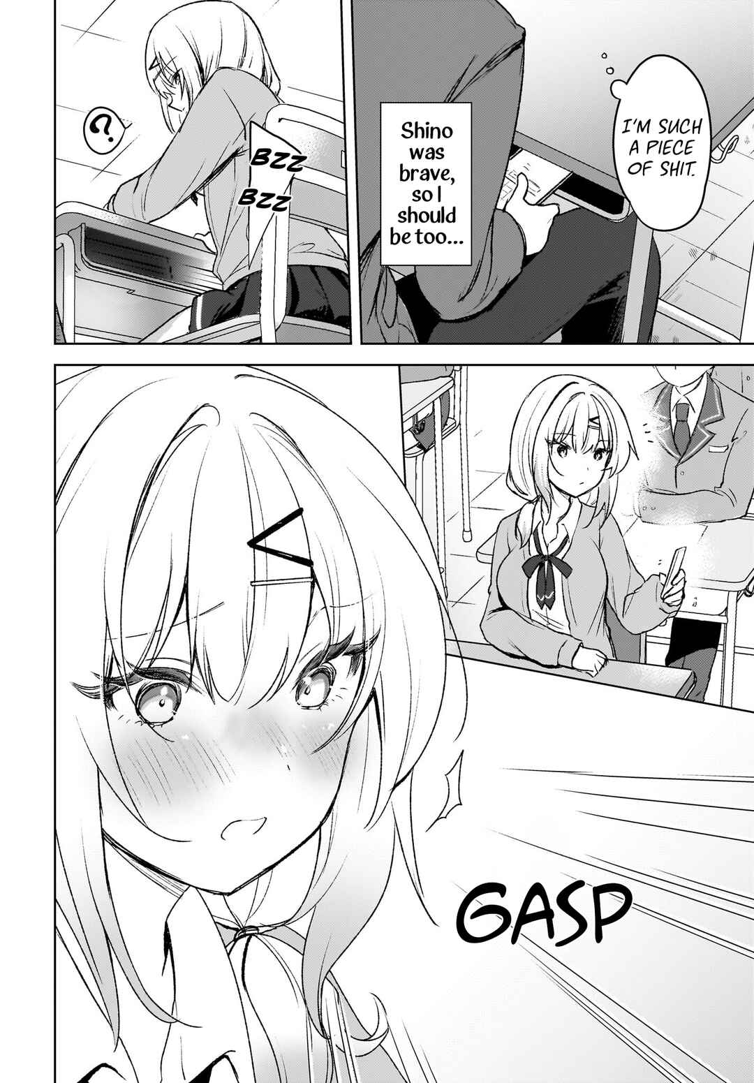 Ushiro no Seki no Gyaru ni Sukarete Shimatta. - Mou Ore wa Dame Kamoshiranai. Chapter 6 - Page 24