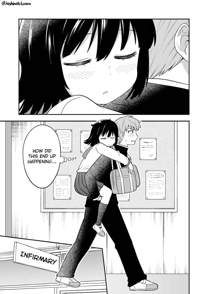 Kinchou Suru to Tenparu Onnanoko no Hanashi Chapter 3 - Page 1