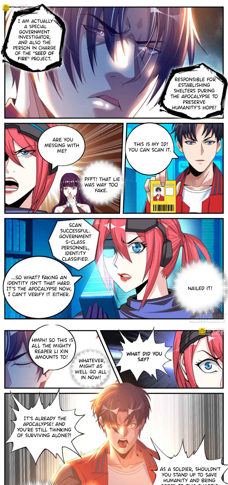 Xìtǒng Sòng Wǒ Bìnànsuǒ Chapter 12 - Page 4