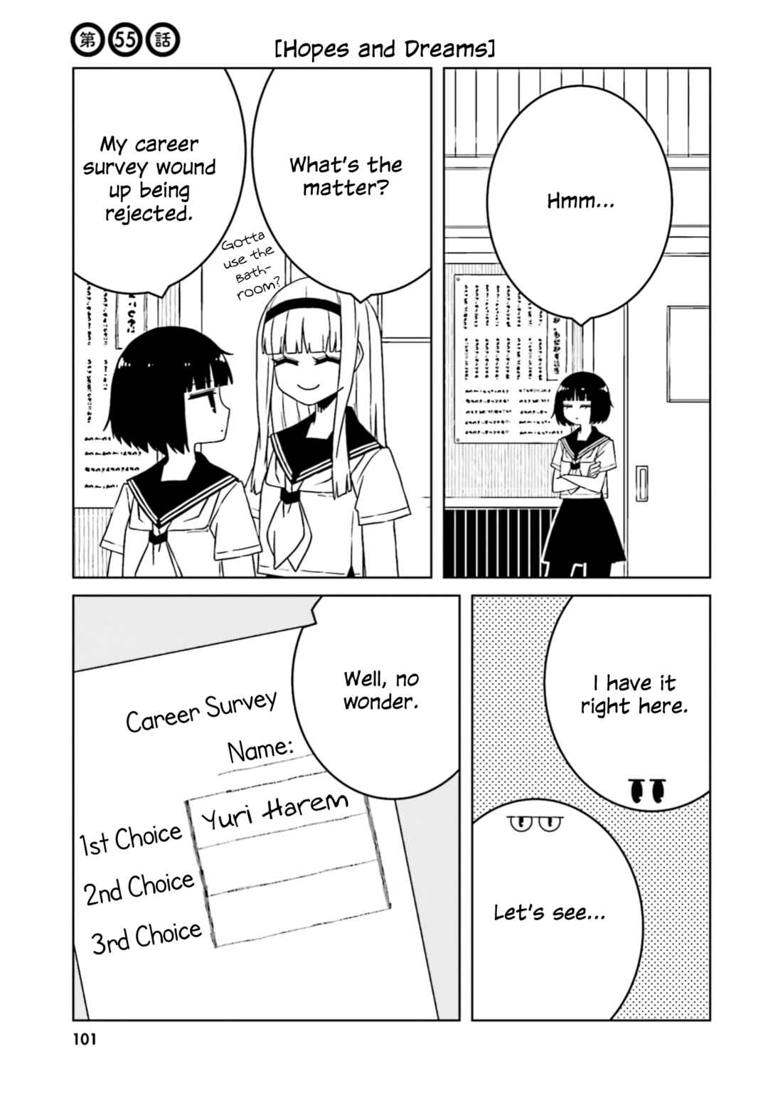 Ishuzoku Joshi ni Marumaru Suru Hanashi Chapter 55 - Page 1