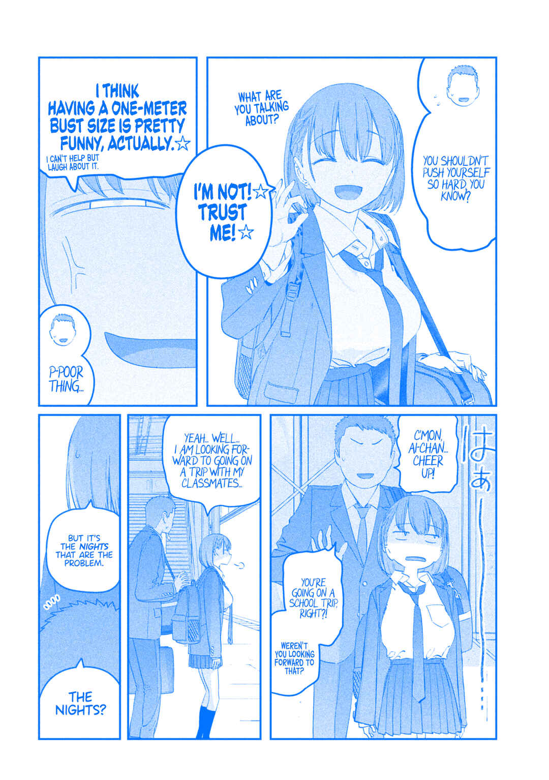 Getsuyoubi no Tawawa (Blue) (Fan Colored) Chapter 100 - Page 4