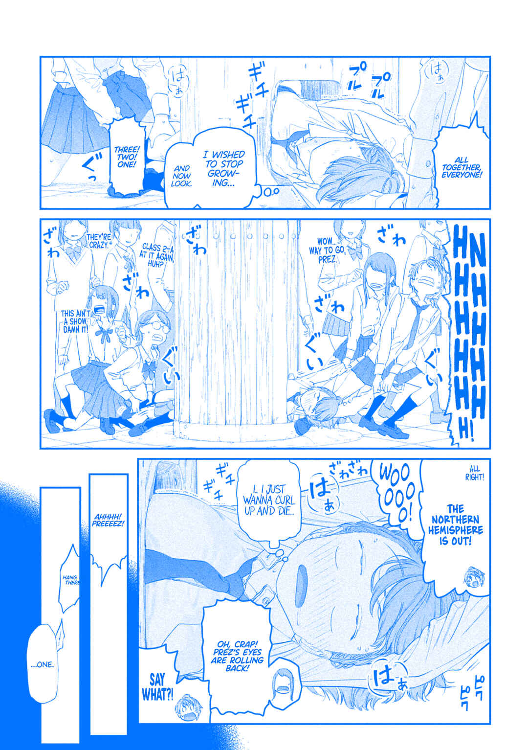 Getsuyoubi no Tawawa (Blue) (Fan Colored) Chapter 100 - Page 9
