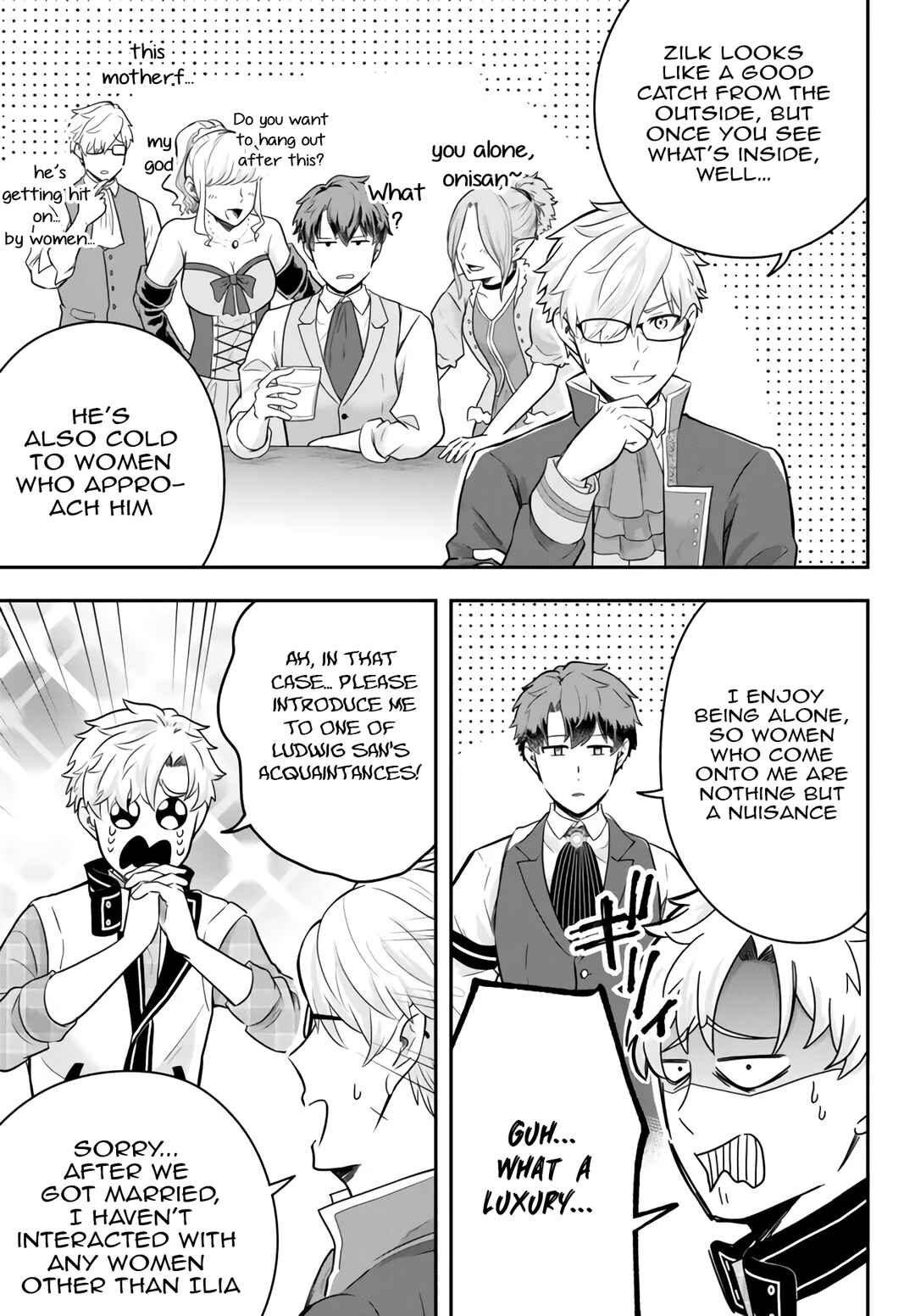 Dokushin Kizoku wa Isekai wo Ouka Suru ~Kekkon Shinai Otoko no Yuuga na Ohitori-sama Life~ Chapter 12.1 - Page 6