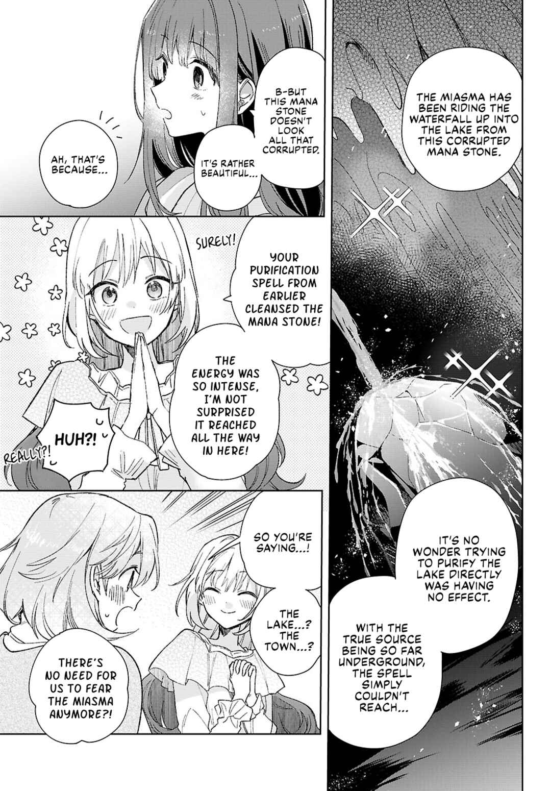 Muryoku Seijo to Munou Oujo ~Maryoku Zero de Shoukansareta Seijo no Isekai Kyuukokuki~ Chapter 9 - Page 37