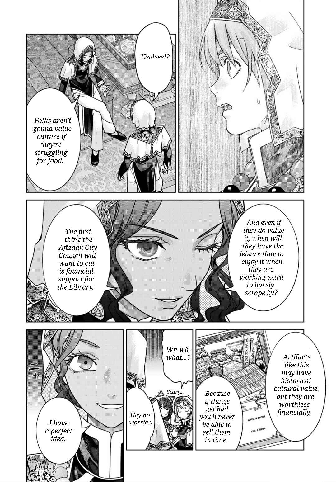 Toshokan no Daimajutsushi Chapter 52.1 - Page 10