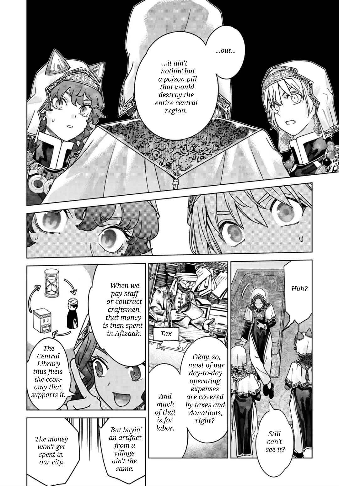 Toshokan no Daimajutsushi Chapter 52.1 - Page 8
